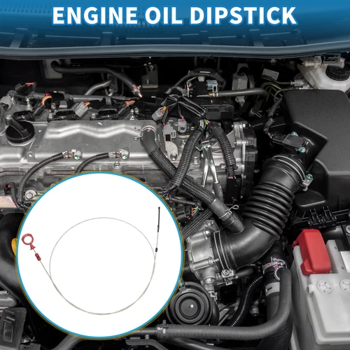 Imagen 2 del producto Varilla de nivel de aceite de motor UXCELL, varilla de inmersión de nivel de aceite No.20480112 para Volvo FH12 FH16 FM FMX