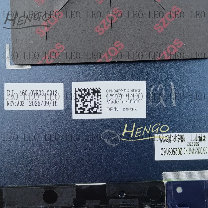 SS  04PXPX New For Dell Alienware 16X Aurora AC16251 AC16250 LCD Rear Lid Back Cover