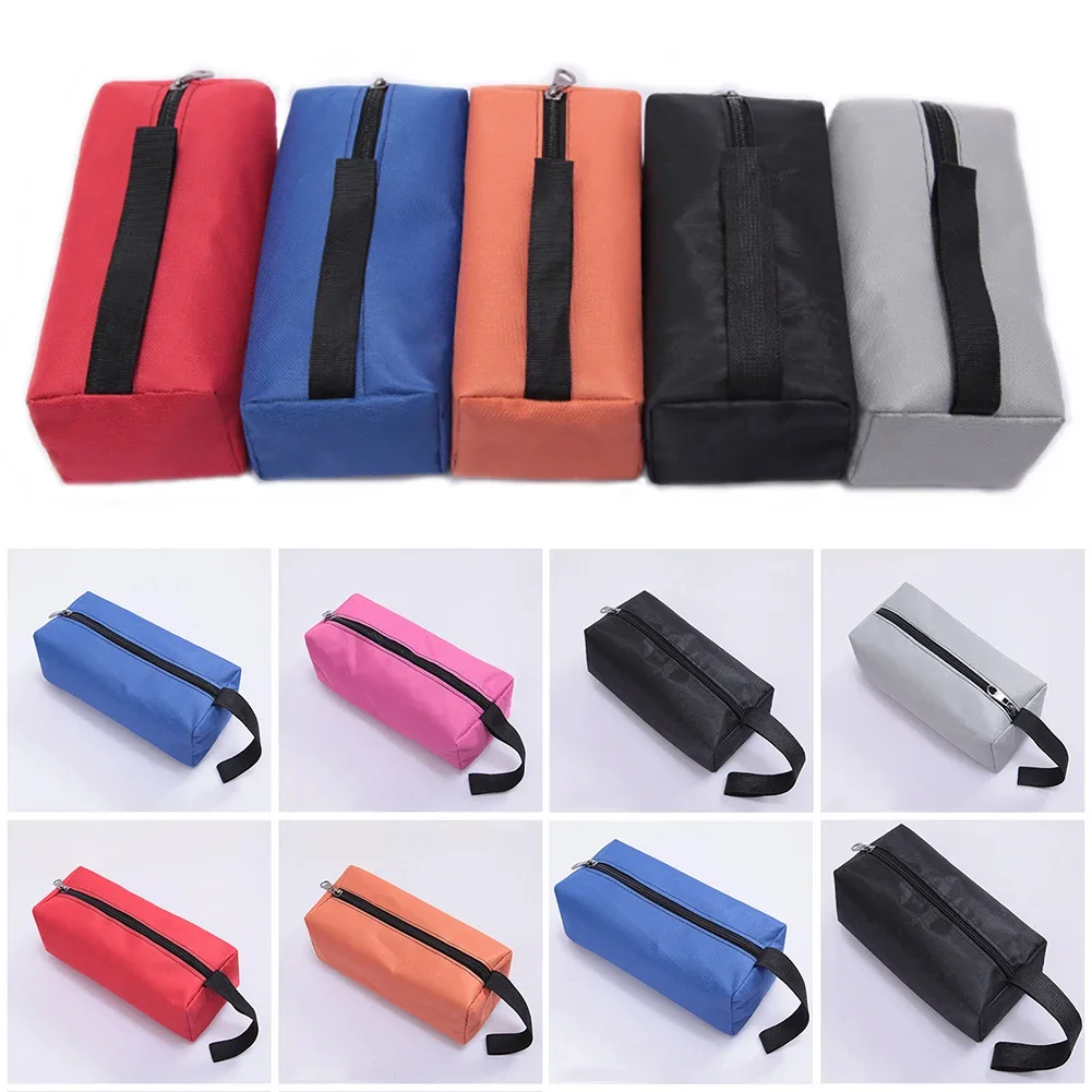 Oxford Canvas custodia impermeabile borsa per attrezzi a mano viti chiodi punta da trapano parti metalliche pesca viaggio trucco Organizer custodia per borsa