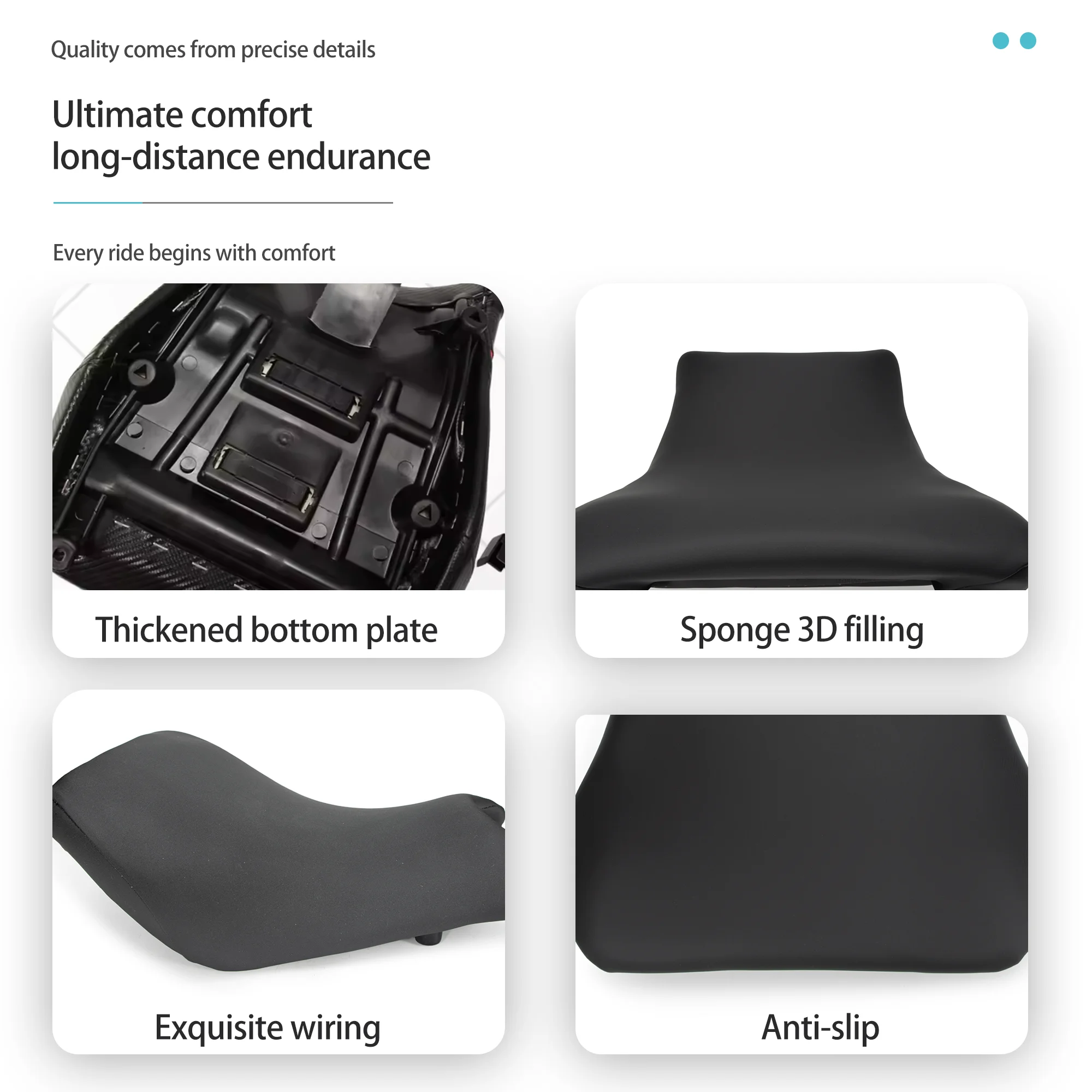 Front Rider Driver Seat Saddle Cushion Fit For BMW 2008 - 2018 S1000RR HP4 S1000R S 1000 RR 2013 2014 2015 2016 2017 2018 2019