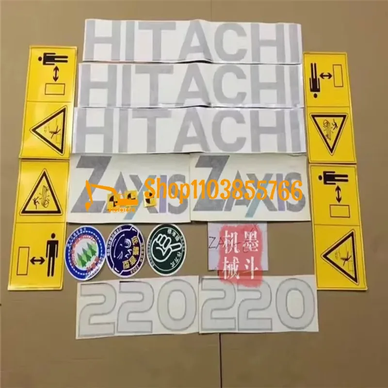 Hitachi zx stickers-AliExpress