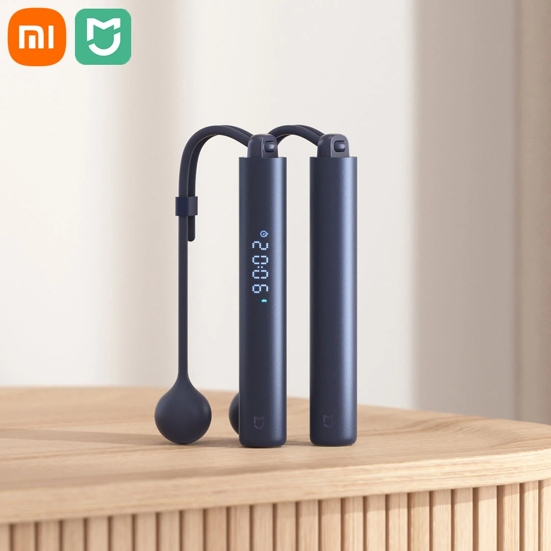 

Xiaomi mijia Smart Skipping Jump Rope Digital Counter with App Adjustable Calorie Calculation Sport Fitness Exercise Lose Weight