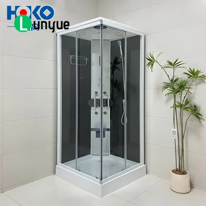 Luxury Multi Function Family Steam Sauna Shower Room with Massage for Home Bathroom Spa Wellness Relaxation
