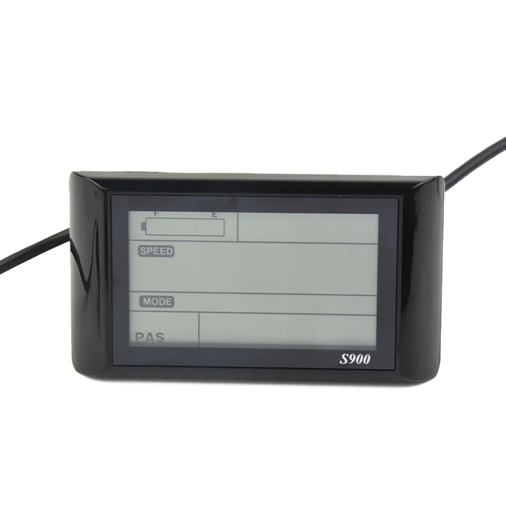 

LCD-S900 Display Screen Accessories Black 36V/48V 5 Pin For Electric Bicycle Good Toughness JN Part Replacement