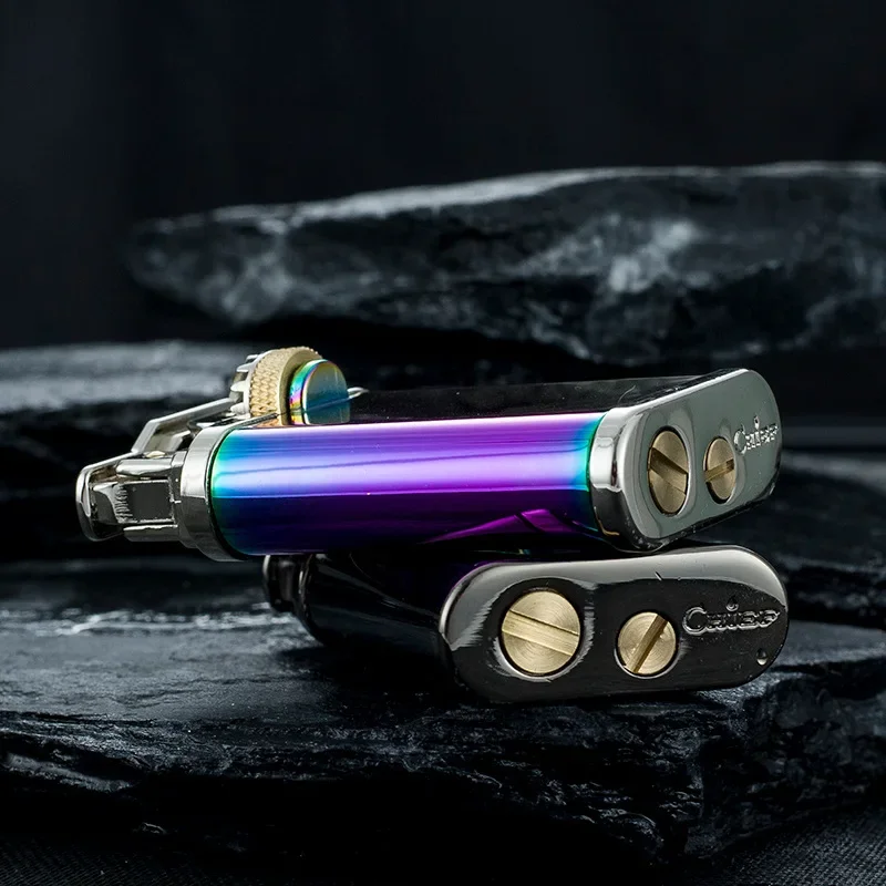 2026 Chief Kerosine lighter gear linkage retro grinding wheel creative personality mechanical trendy lighter gift
