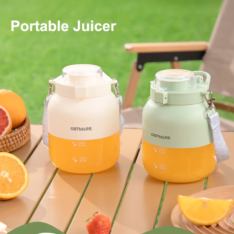 

New 800ml Portable Fully Automatic Juicer USB Charging Kitchen Blender Household Small Baby Food Processor