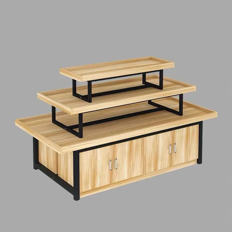 Nakajima Cabinet Display Table Flow Table Stacking Head Supermarket Shelf  Stationery Store Cosmetics Product