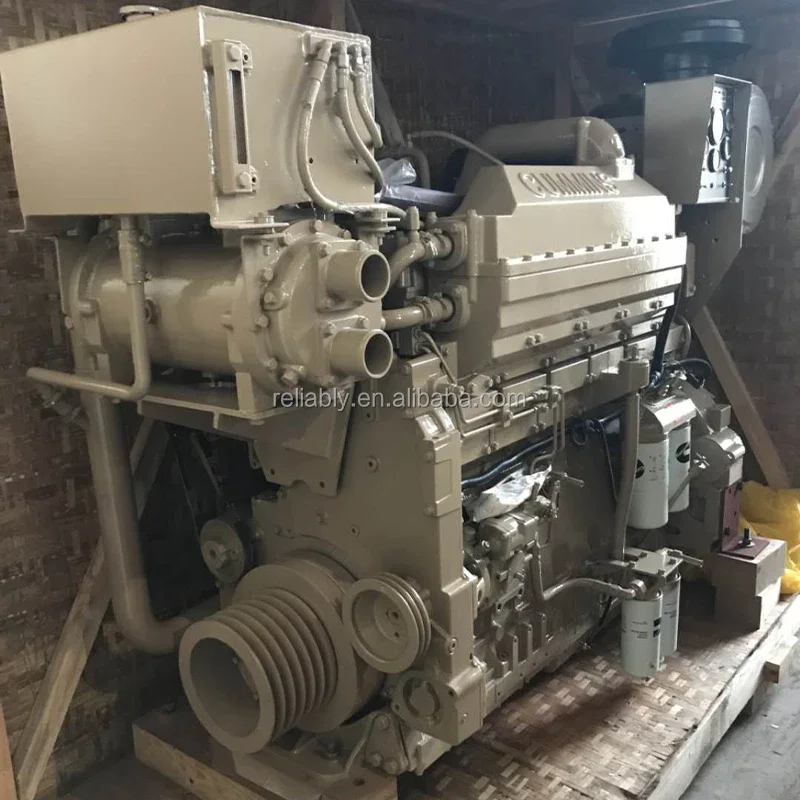 For Cummins kta19 m4 SO40201 KTA19 KTA19-M3 KTA19-M4 Boat Engine With Gearbox