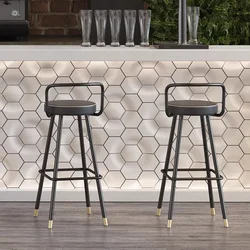 Unique Balcony Bar Stools Nordic Kitchen Aesthetic Makeup Design Dining Chairs Throne Restaurant Gaming Chaise Home Furniture