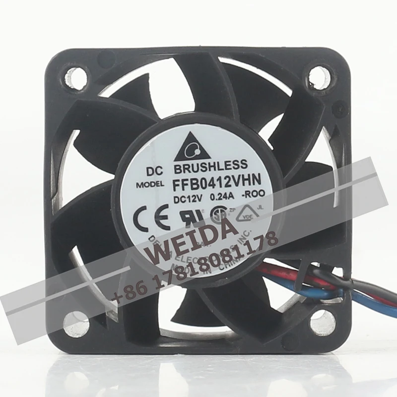 40X40X28MM Delta 12V 0.24A AC EC 4028 FFB0412VHN-R00 Switch Dual Ball Server Silent Speed Measurement 4CM Cooling Fan