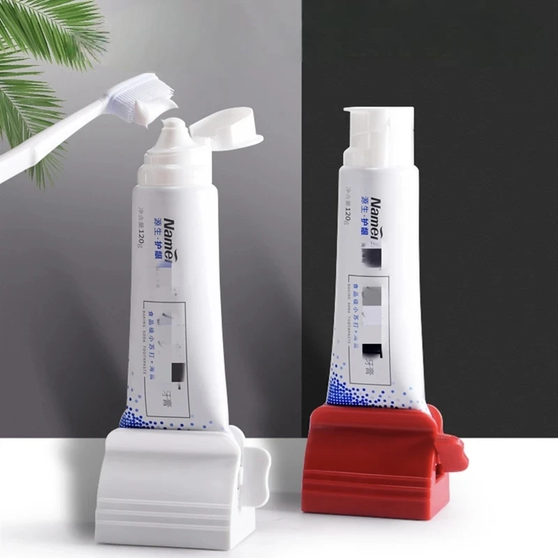 Toothpaste Extruders, Toothpaste Rollers, Toothpaste Stands, Bathroom and Kitchen Gadgets Suitable for Various Tubular Cosmetics