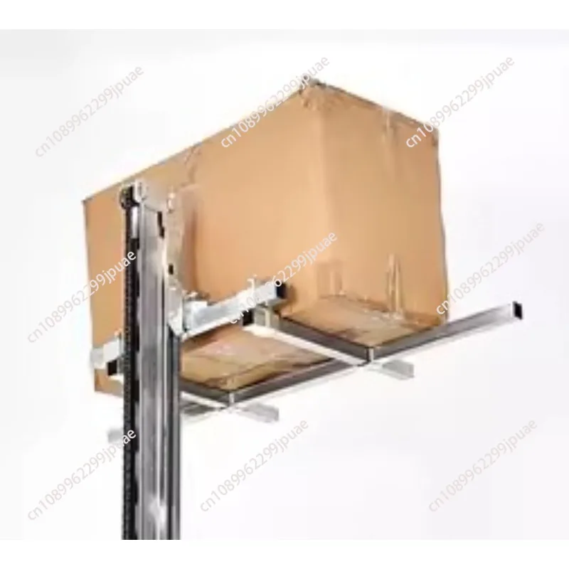 Hand Stacker Wire Rope Winch Light Manual Loading and Unloading Forklift Bearing 80KG Warehouse Logistics Handling Forklift