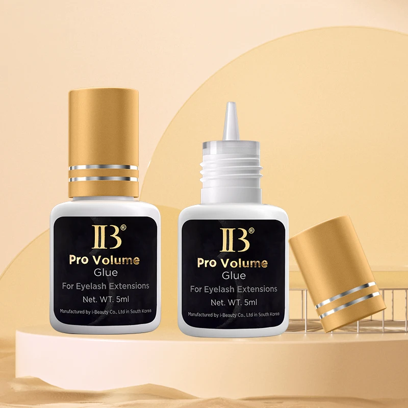 5 Bottles IBeauty Pro Volume Glue 0.5s Fast Drying Korea False Lash Master Eyelash Extension Adhesive Fixed Supplies 5ml Makeup