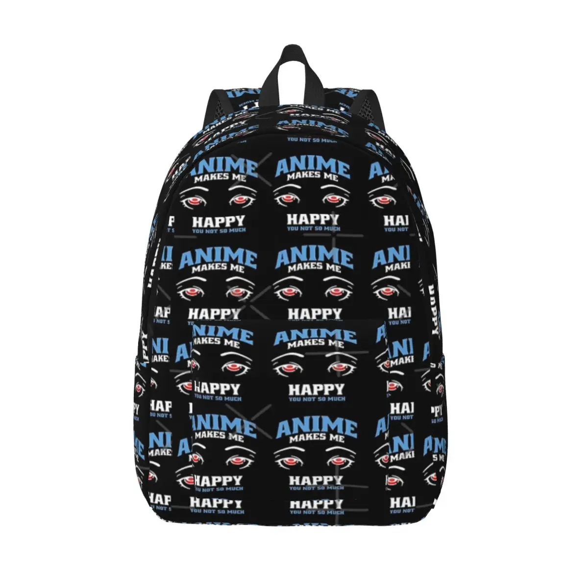 

Аниме Makes Me Happy Manga Otaku Japan Anime Merch Design Простой и стильный рюкзак Холщовый рюкзак Мужской рюкзак