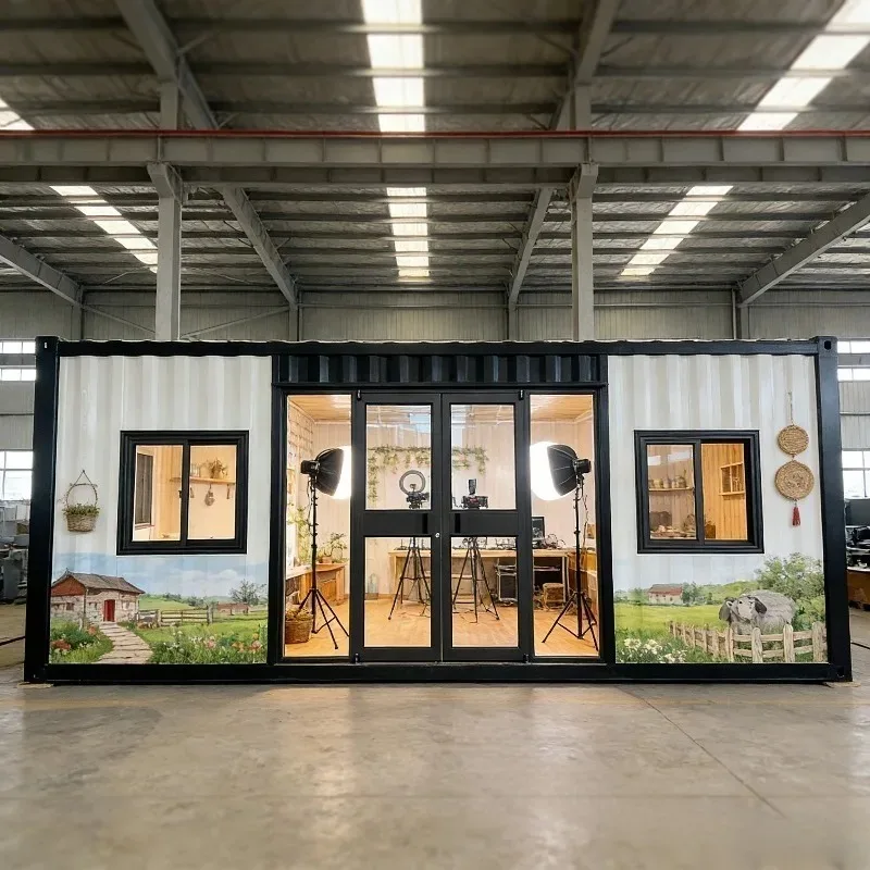 Affordable Prefabricated House With Modular Layout for School Housing and Temporary Worker Dormitories