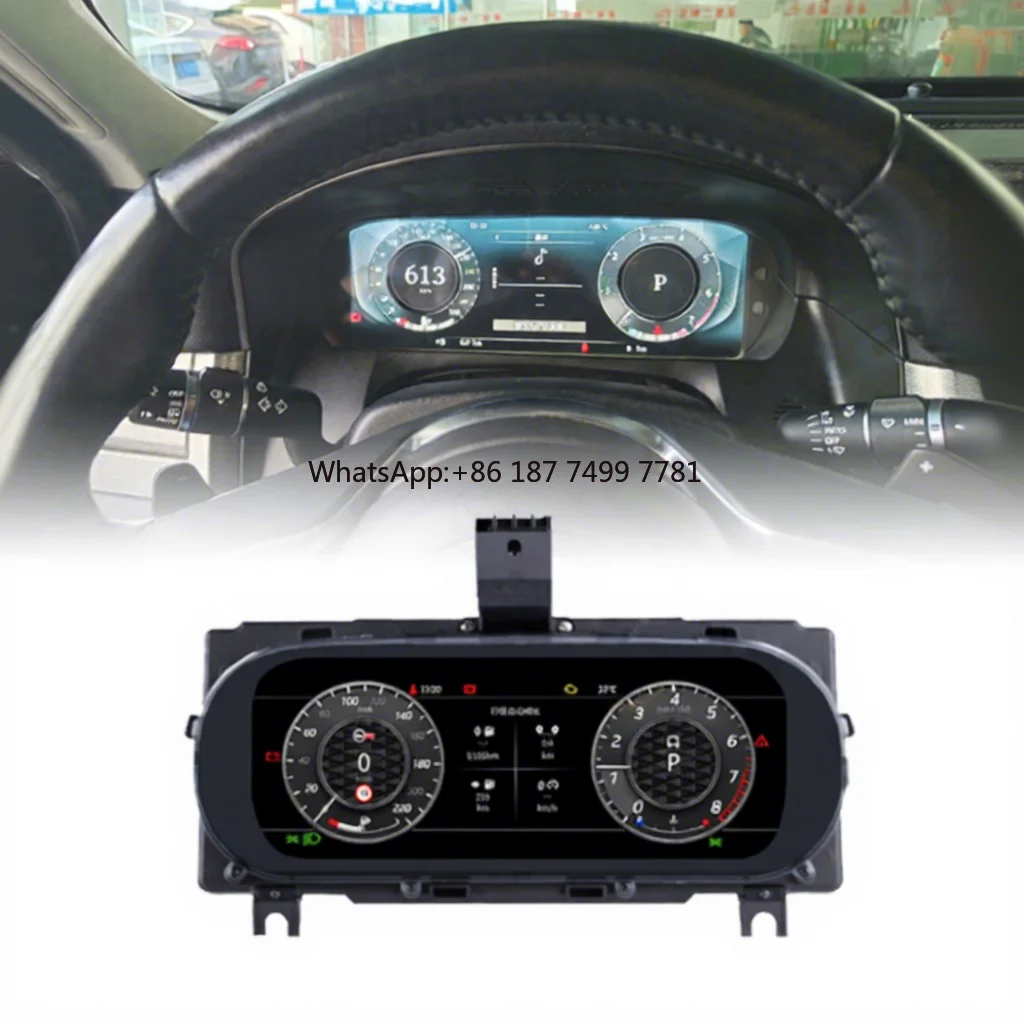 

Virtual Cluster Cock Car LCD Speedometer Digital Dashboard for . XF XFL 2016-2019 Panel Instrument . Carplay GPS Navi