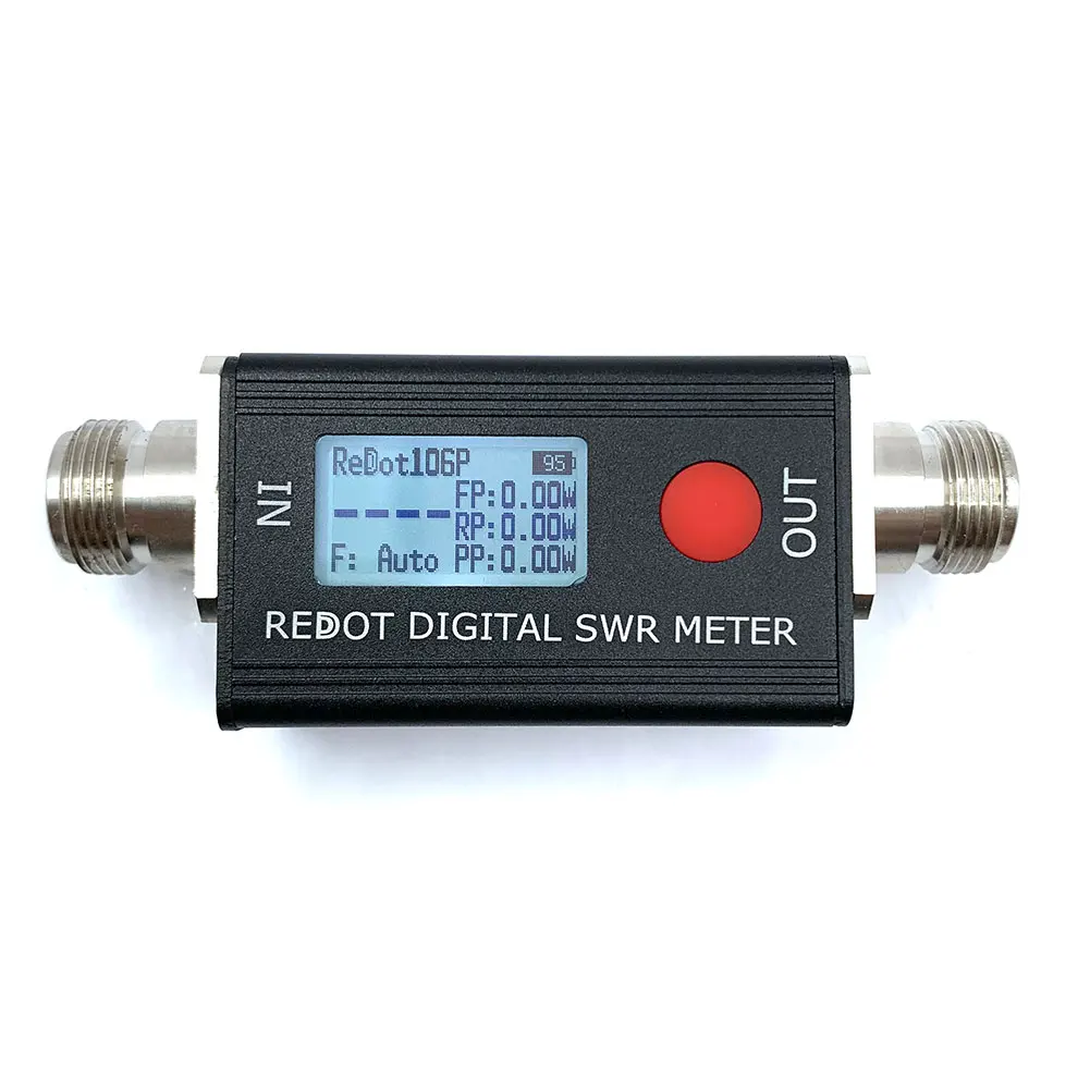 RD106P Digital SWR&Power Meter 120W SWR Tester FMB VHF UHF 80-999MHz Standing-wave Ratio 1.00-99.9 Support DMR Walkie Talkie