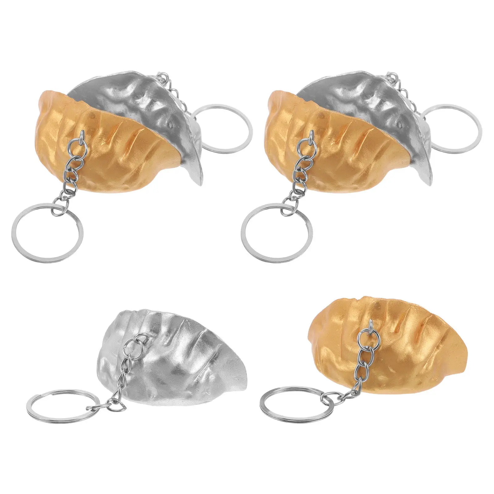 

Detailed Dumpling Keychain Fun Food Themed Key Ring for Keys Bag Car Accessories Gift for Women Men Teens Asian Cuisine Lover