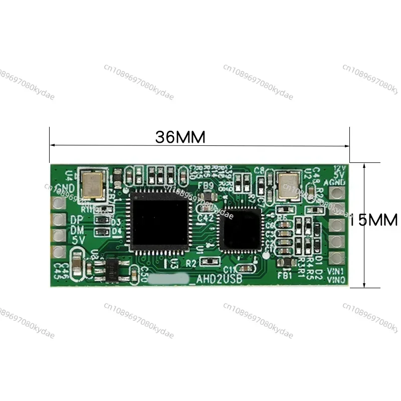 AHD CVBS AV To USB 720P 1080P Camera Digital To Analog Adapter Board