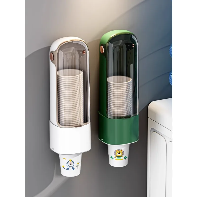 

Disposable cup picker, water dispenser, water cup rack