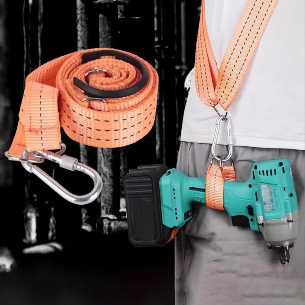 

Adjustable Drill Shoulder Strap Secure Fit Nylon Electric Wrench Strap Comfortable Fit Drill Harness Cordless Impact Wrench