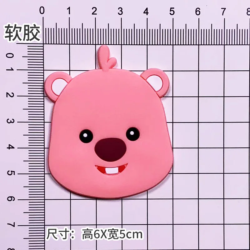 Aksesoris Sepatu DIY Loopy Ruby Dropper Kartun Lucu, Hadiah Pesta