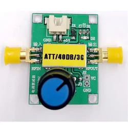 AT-108 RF ESC attenuator 0.5Mhz-3GHZ 40DB dynamic range 0-5V control for Ham Radio Amplifier signal amp ALC