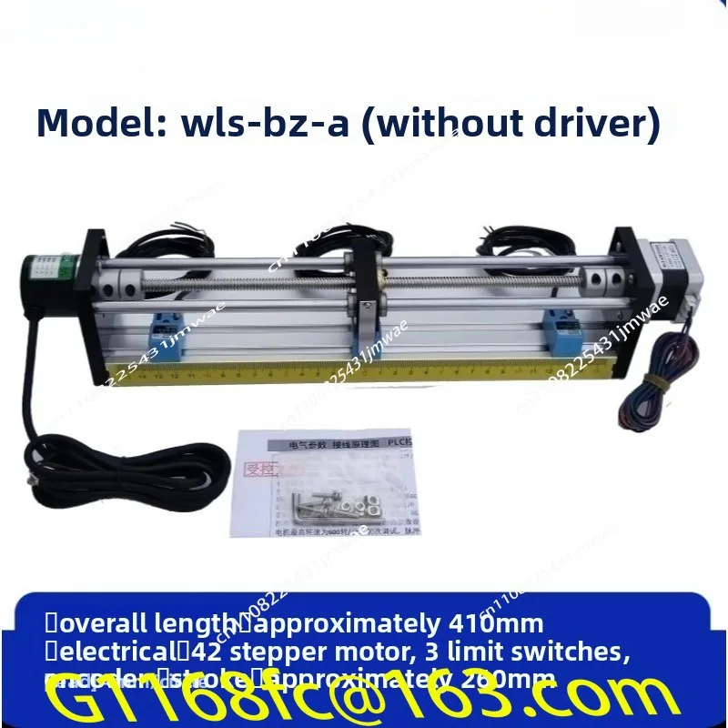 Three Axis Slide Table Module PLC Learning Cross Two Axis Gantry Stepper Motor Screw Slide Table Set