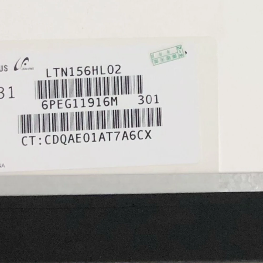 

LTN156HL02 301 LTN156HR01-002 LTN156HL07-301 B156HAN01.1 B156HAN01.2 LTN156HL01 LP156WF4 IPS 1920*1080 30pin EDP