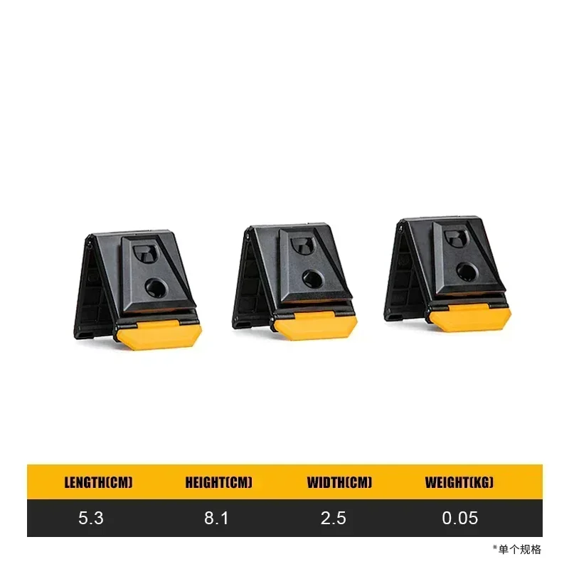 TOUGHBUILT TB-CT-150 3pc ClipTech Hubs Power Toughbuilt Tool Accessories ClipTech Hubs