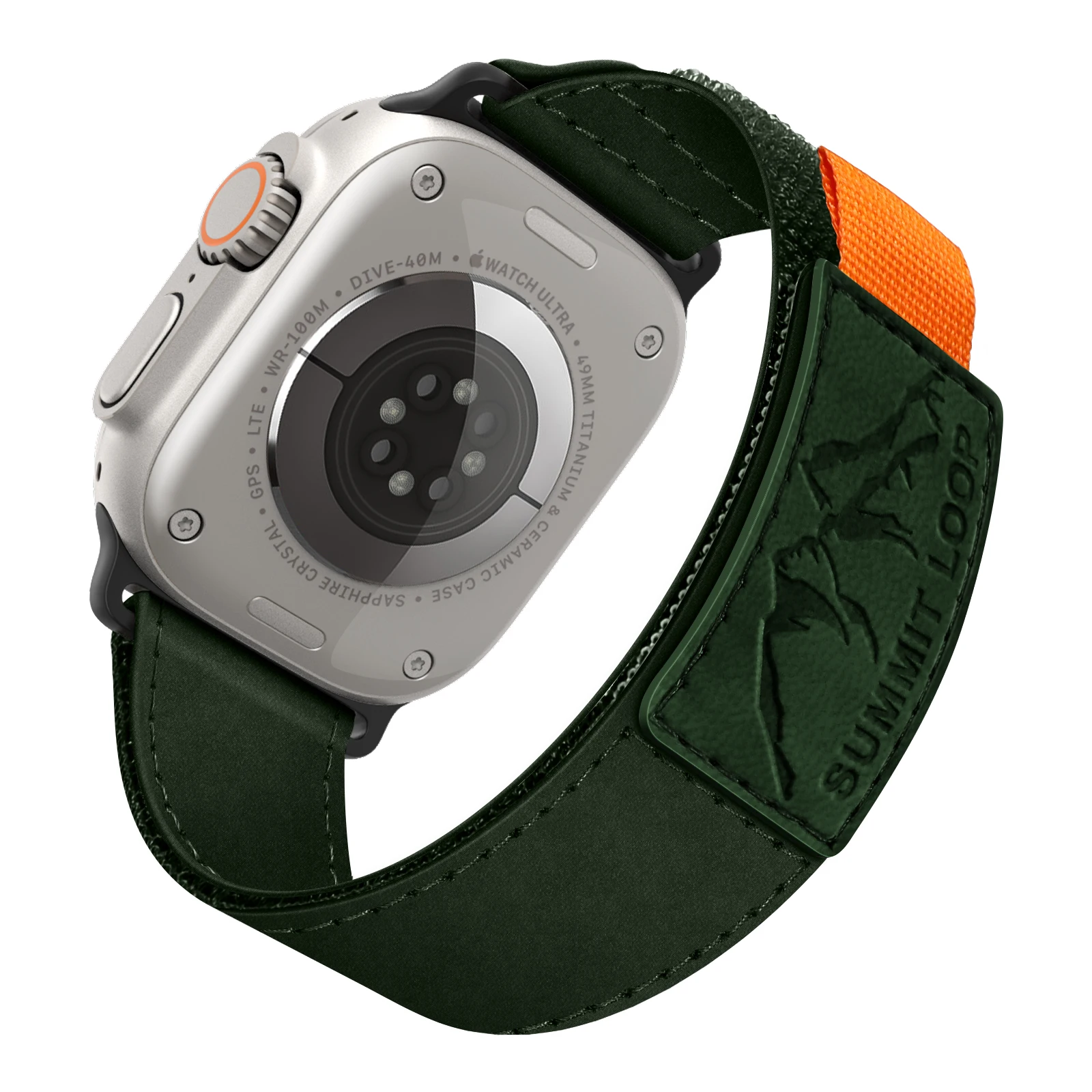 

Trail Loop Nylon for Apple Watch Bands 44mm 45mm 40mm 41mm 38mm 42 leather bracelet iWatch series 7 6 3 8 9 se Ultra 49mm Strap