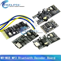 MH-MX8 MP3 Decoder Board Bluetooth 4.2 5.0 Audio Modul Verlustfreie Stereo DIY Refit Lautsprecher Hohe Fidelity HIFI M18 M28 M38