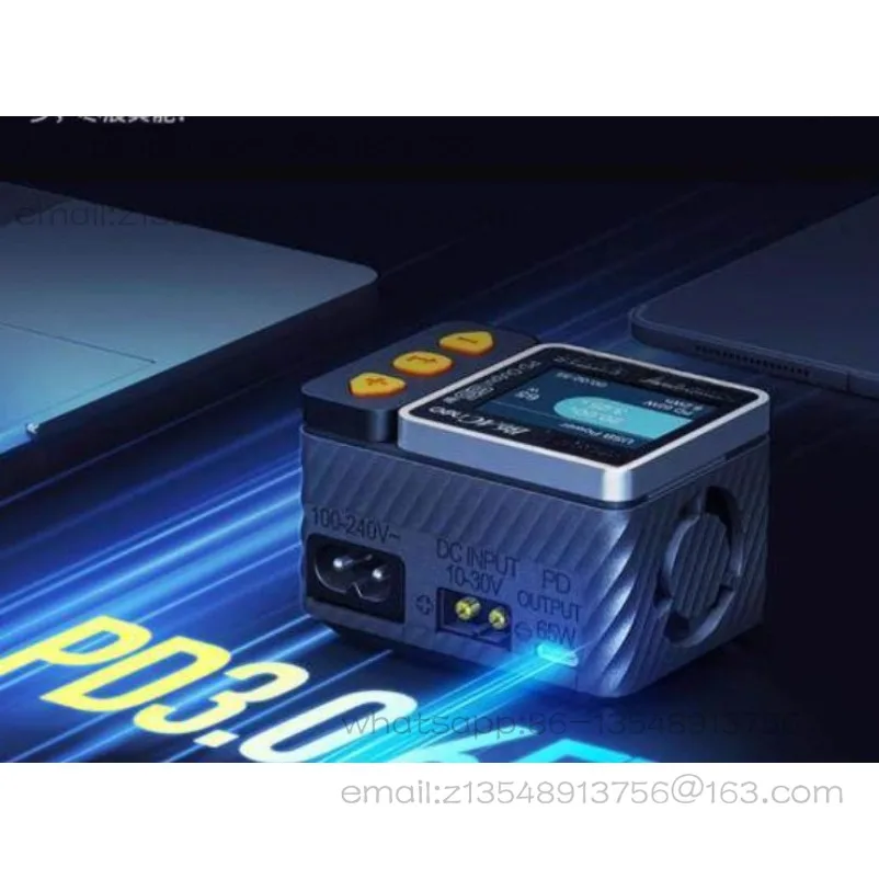 B6ACneo Intelligent Balance Charger Car Model Aircraft Lithium Battery Fast Charge DC200W AC60W