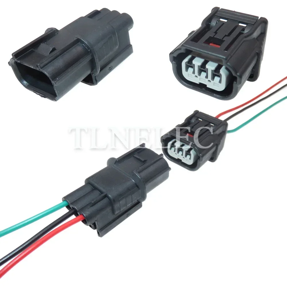 3 Pin Way Automotive Ignition Coil Electric Wire Connector With Wires Car Lamp Male Female Docking Socket 6189-7037 6188-4775