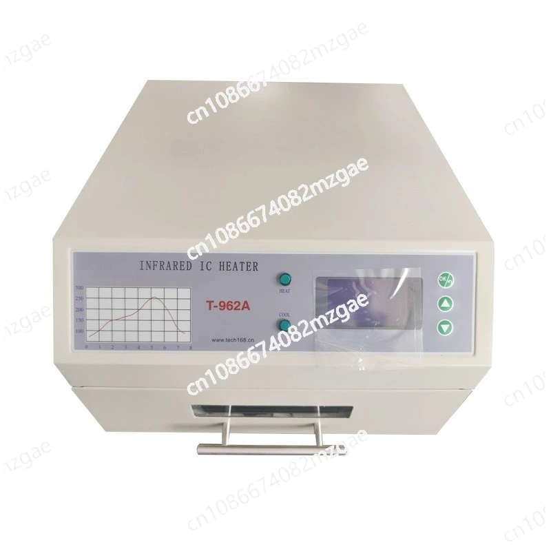 Small reflow soldering T-962A intelligent desktop drawer furnace PCB patch welding machine is compact and convenient