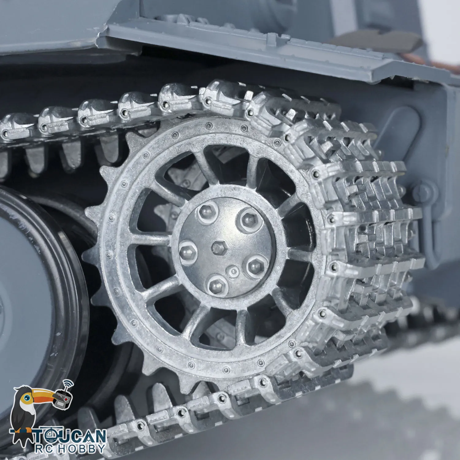 US Stock RC Panzer 3818 Heng Long Maßstab 1:16, 7,0, verbesserter deutscher Tiger I Funksteuerungspanzer, hochwertiges Spielzeug, langlebiges Geschenk