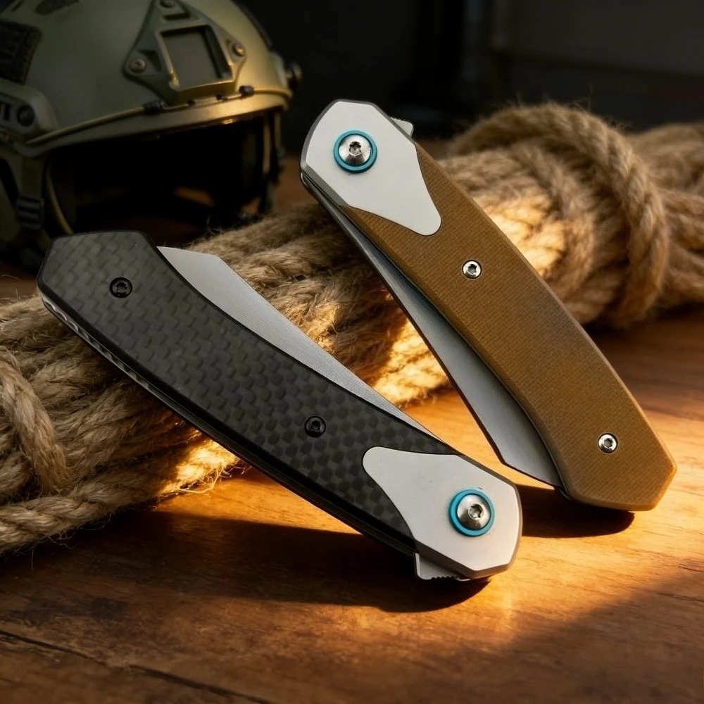 

Складной нож EDC 7135 высокой твердости для активного отдыха, легкий карманный нож для кемпинга, рыбалки, приключений и спасательных работ с клипсой