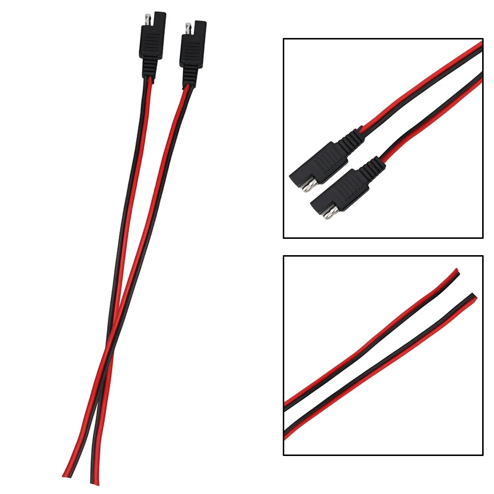 2pcs SAE Power Cord SAE Extension Cable Wire Harness For Motorcycle SAE Quick Connector Disconnect Plug SAE Cable