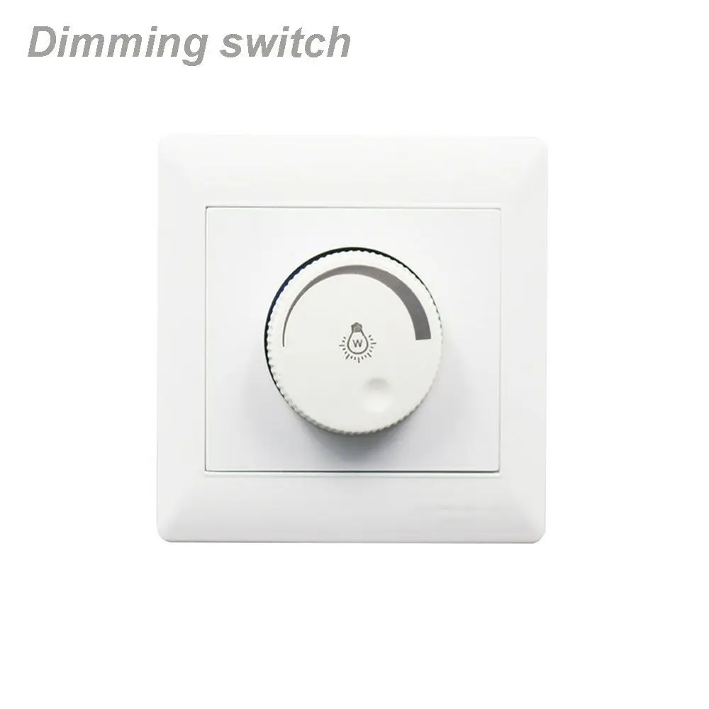 220V High Quality Adjustable White Lamp Light Switch Dimmer Brightness Controller For Filament Lamp