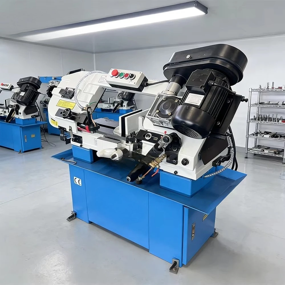 Compact Metal Band Saw Machine BS-712N Portable Metal Band Saw, Handheld Cutter for Various Metal Materials