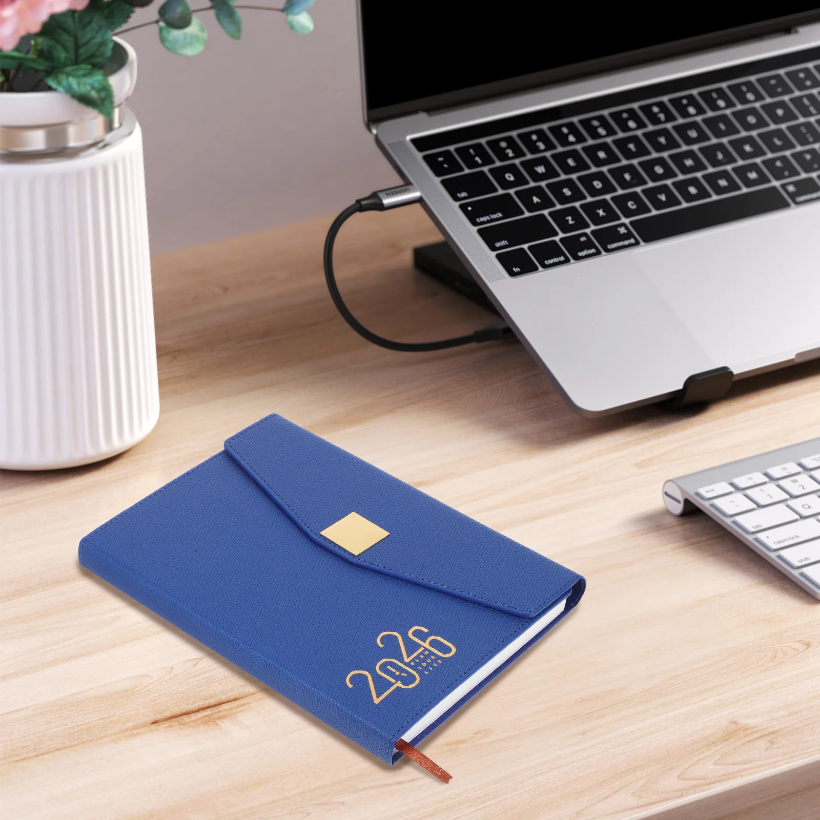 2026 Agenda annuale Organizzatore di pianificazione giornaliera Diario accademico portatile per professionisti Studenti Task Appointment Tracker