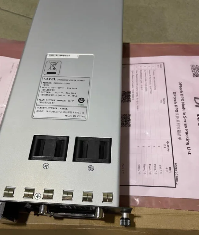 

DD661M12-2M1 Модуль питания постоянного тока/модуль питания связи