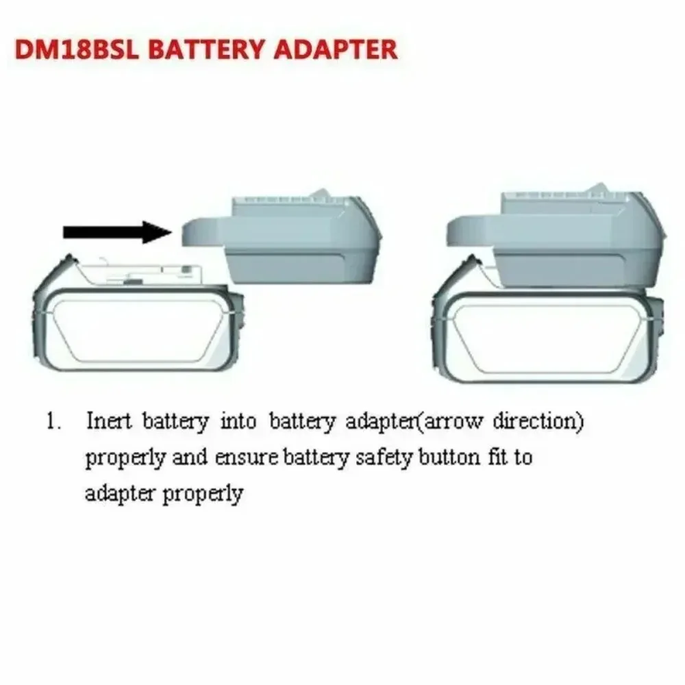 Imagem -05 - Conversor de Adaptador de Bateria para Milwakee Bateria 18v para Bosch Lithium Power Tool Dewalt 20v Max Li-ion Dcb200 Dcb201