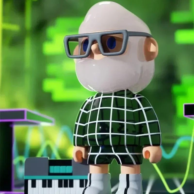 

Finding Unicorn FARMER BOB Retro Replay Series Anime Action Figure Guess Bag Toys Ornament Figurines Home Decor Dolls Model Gift