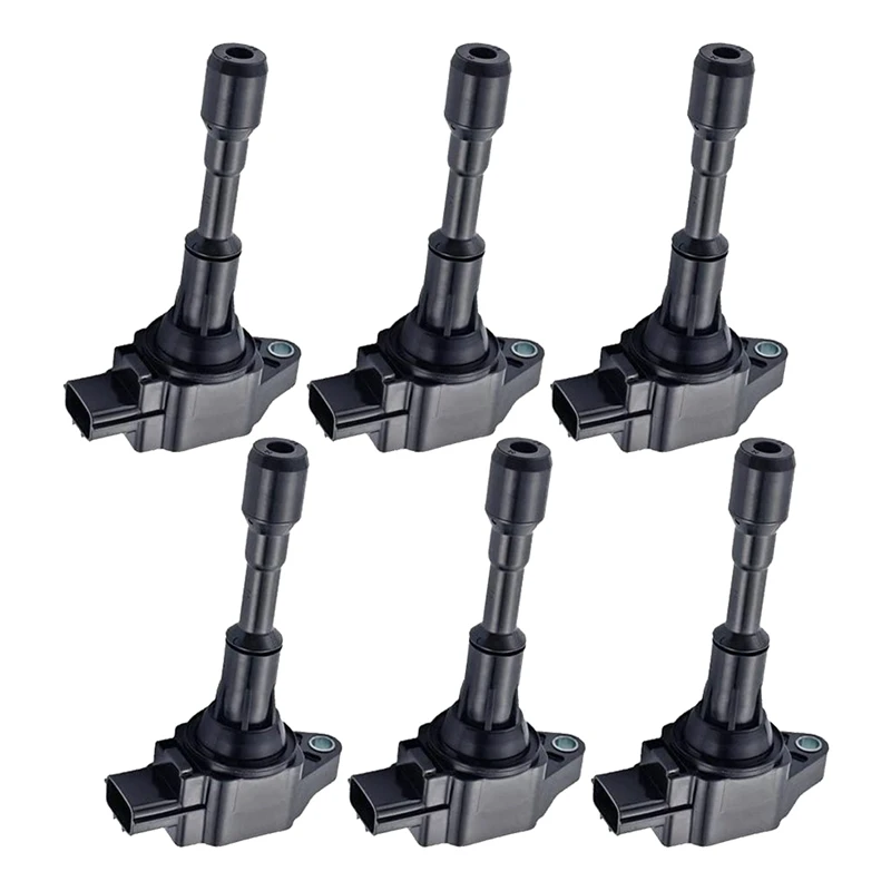 

HOT-Ignition Coil Pack Set Of 6 For Nissan 370Z Infiniti G37 M37 Q50 Q60 Q70 QX50 QX70 V6 3.7L 5.0L 5.6L 22448-EY00A UF-617