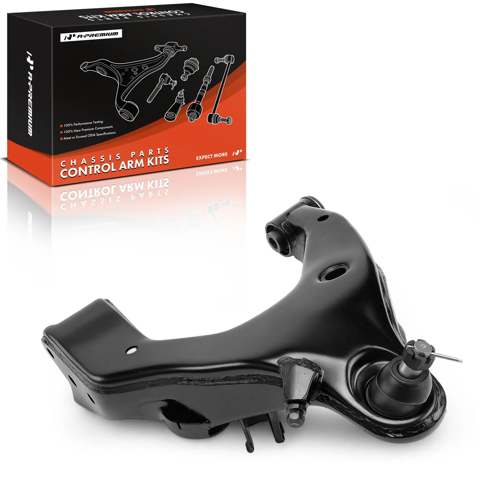 A-Premium Front Left Lower Control Arm & Ball Joint Assembly for Toyota Land Cruiser 1998-2007 Lexus LX470 1998-2007
