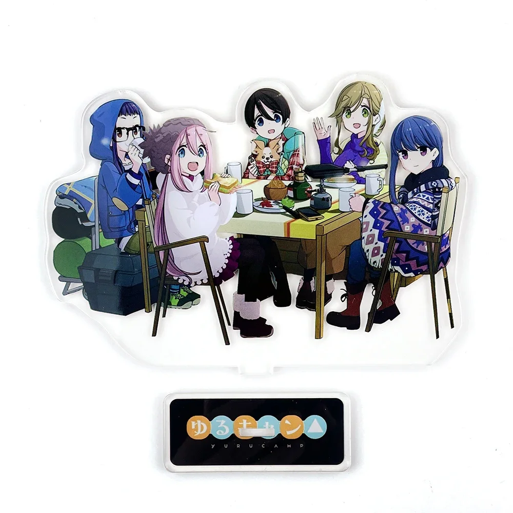 

group picni style Rin Sakura Nadeshiko Minami Aoi acrylic stand figure model plate holder cake topper anime