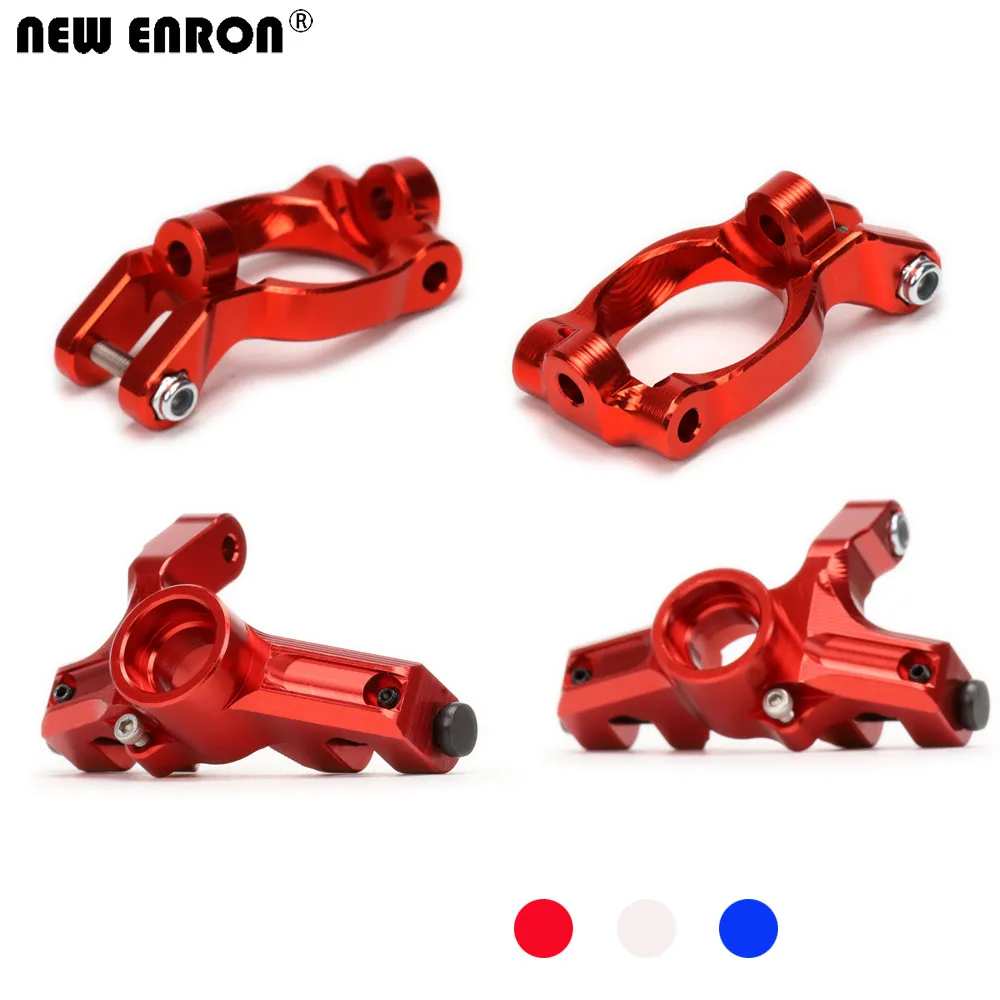 Aluminum LOS234012 Front C Hubs Caster Block LOS234013 Knuckle Arms Steering Spindle For RC Team Losi 1/10 Rock Rey Desert Truck