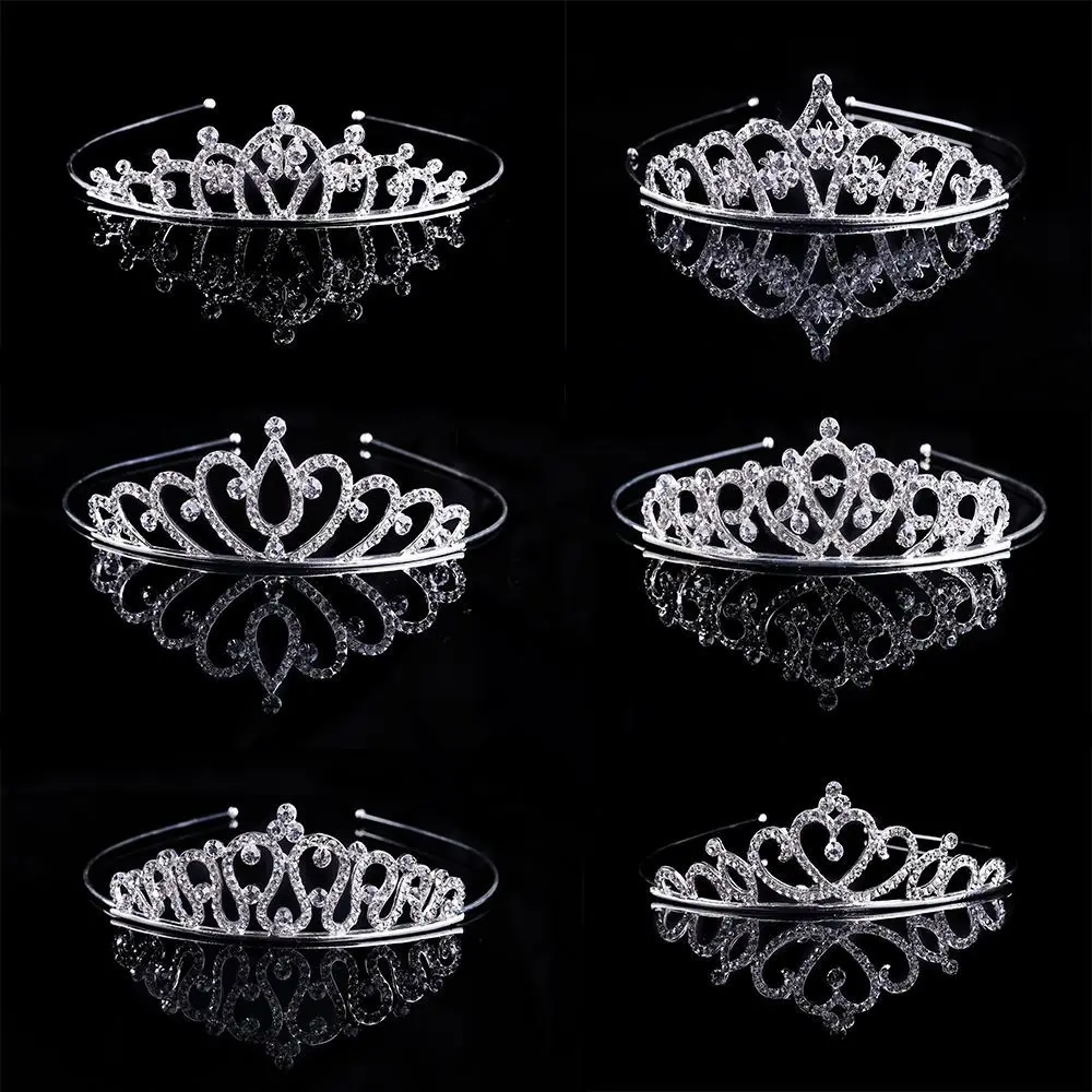 Hair Jewelry Hair Accessories Bridal Wedding Jewelry Crystal Rhinestone Crown Headband Stunning Tiaras Crowns Headbands