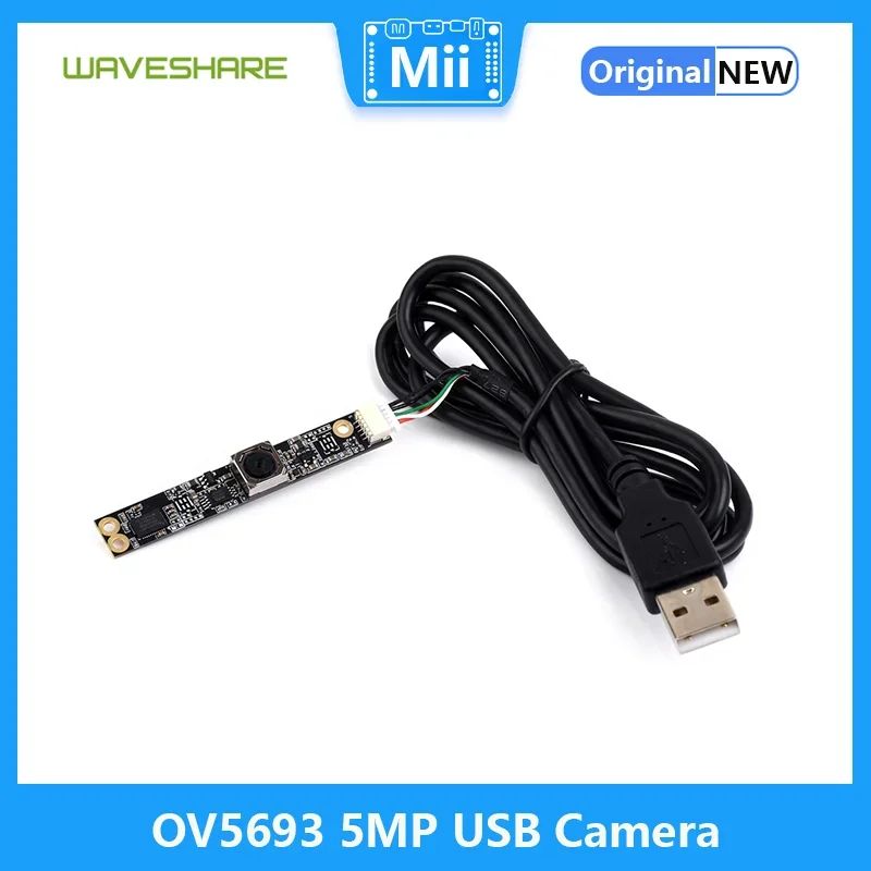 OV5693 5MP USB Camera (B) For Raspberry pi / Jetson nano, Fixed-focus, Auto Focusing